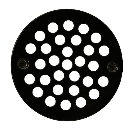 Jones Stephens Black 4-1/4in. Round Stamped Strainer C6089BL